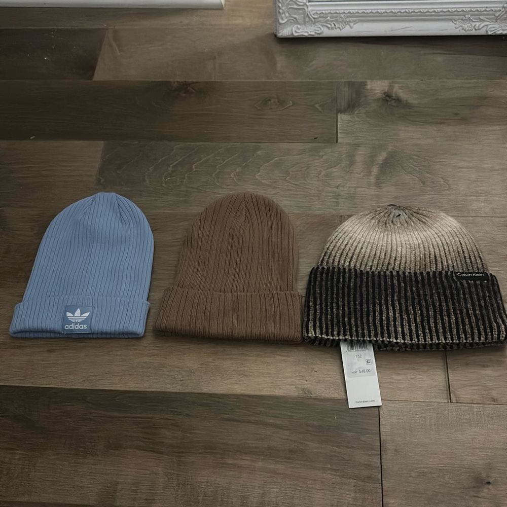 Lot of Three Beanies (NWOT and one NWT)